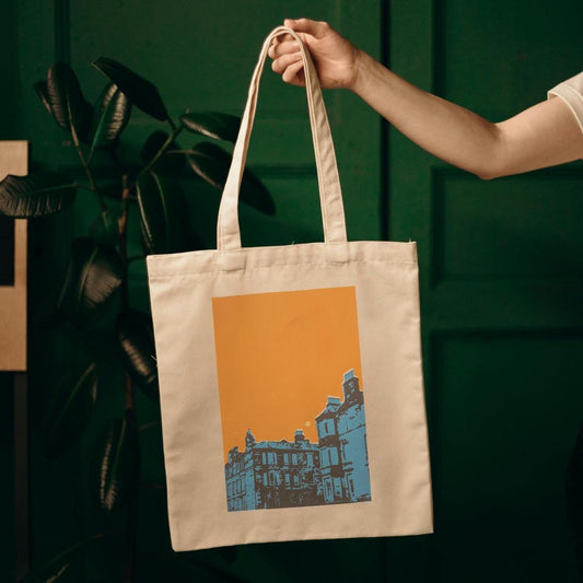 Old Smokey Edinburgh Tote Bag by Rob Stevenson
