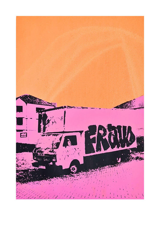 Rob Stevenson "Fraudulent Activity" Edinburgh Print