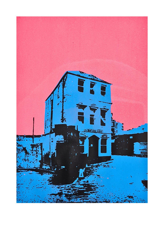 Rob Stevenson "Broughton Market" Edinburgh Print