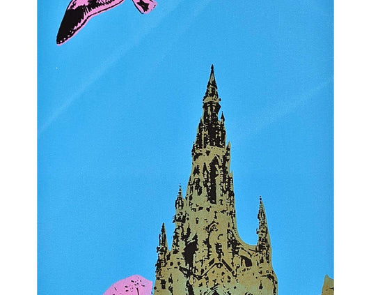 Rob Stevenson Scott Monument Edinburgh Print