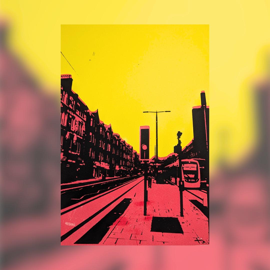 Leith Walk Edinburgh Tote Bag by Rob Stevenson