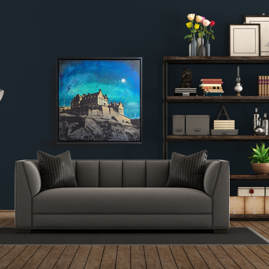 Nightfall on the rock