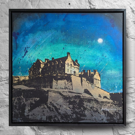 Nightfall on the rock